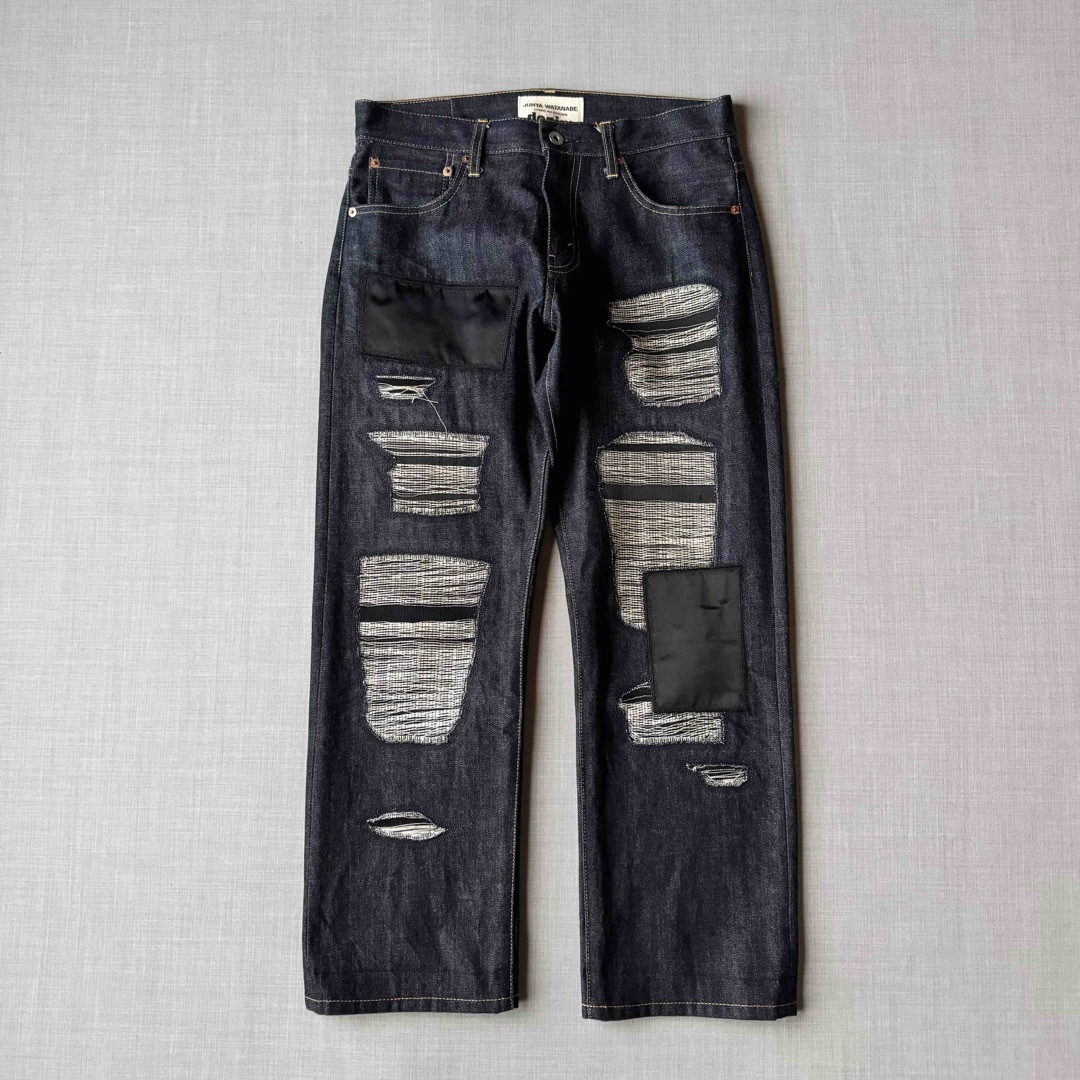極美品 JUNYA WATANABE パッチワークデニム サイズXS デニム 極美品 JUNYA WATANABE パッチワークデニム サイズXS デニム