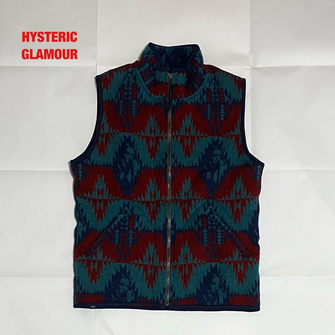 人気】HYSTERIC GLAMOUR フリースベスト ヒスガール 裏ボア 人気】HYSTERIC GLAMOUR フリースベスト ヒスガール 裏ボア