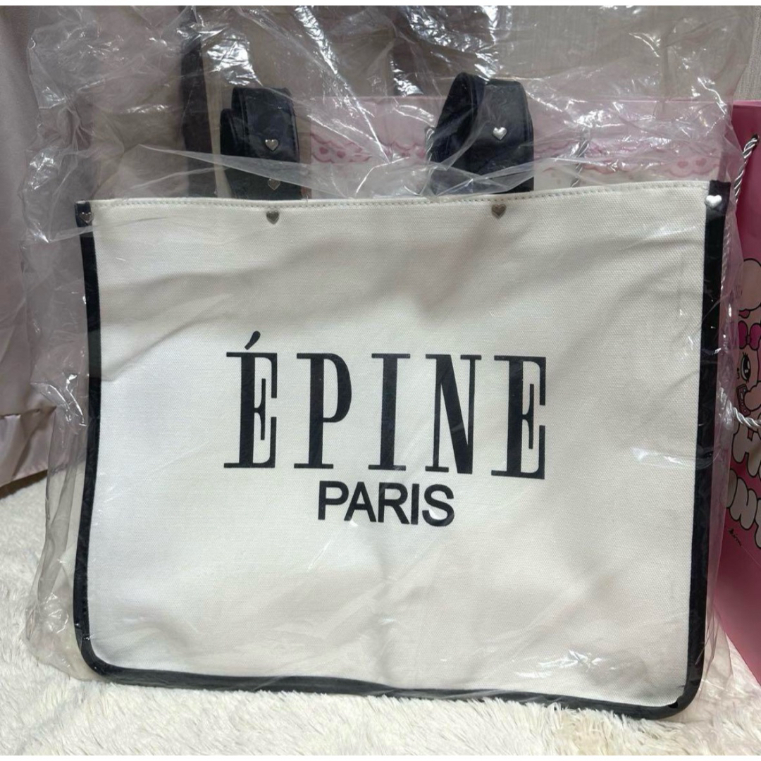 エピヌトートバッグ2023ÉPINE PARIS piping heartbag エピヌトートバッグ2023ÉPINE PARIS piping heartbag