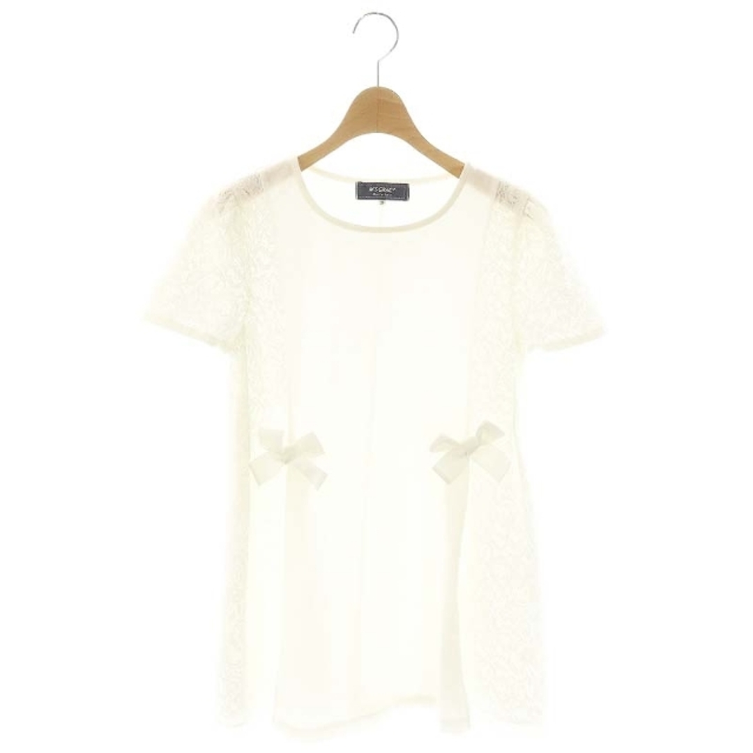 M'S GRACY - エムズグレイシー 23SS サイドレースカットソー M'S GRACY - エムズグレイシー 23SS サイドレースカットソー