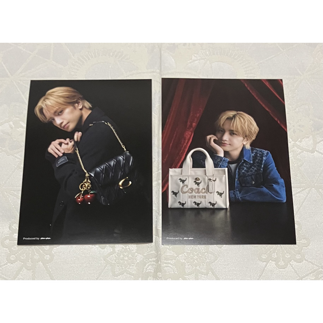 COACH(コーチ)の中島健人 コーチ ポストカード COACH anan 限定 カード 特典 2枚 エンタメ/ホビーのタレントグッズ(アイドルグッズ)の商品写真
