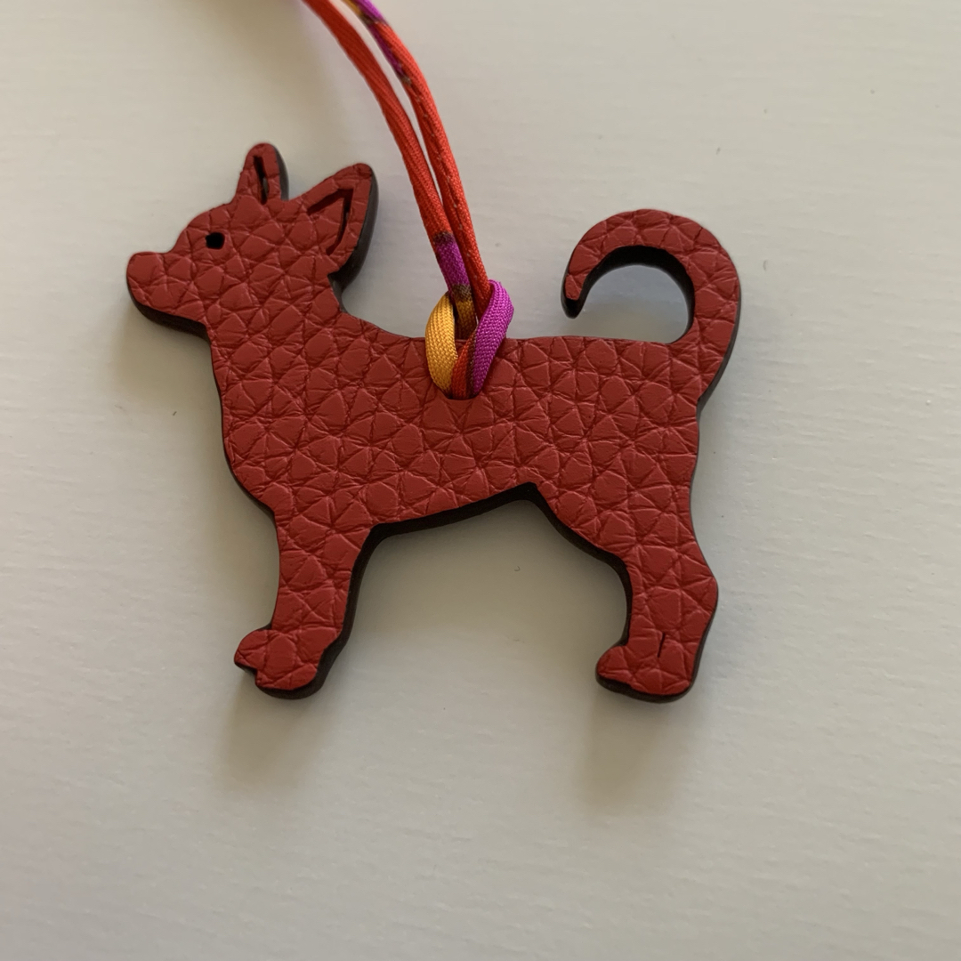 HERMES エルメス バッグチャーム チワワ プティアッシュ petit h HERMES エルメス バッグチャーム チワワ プティアッシュ petit h
