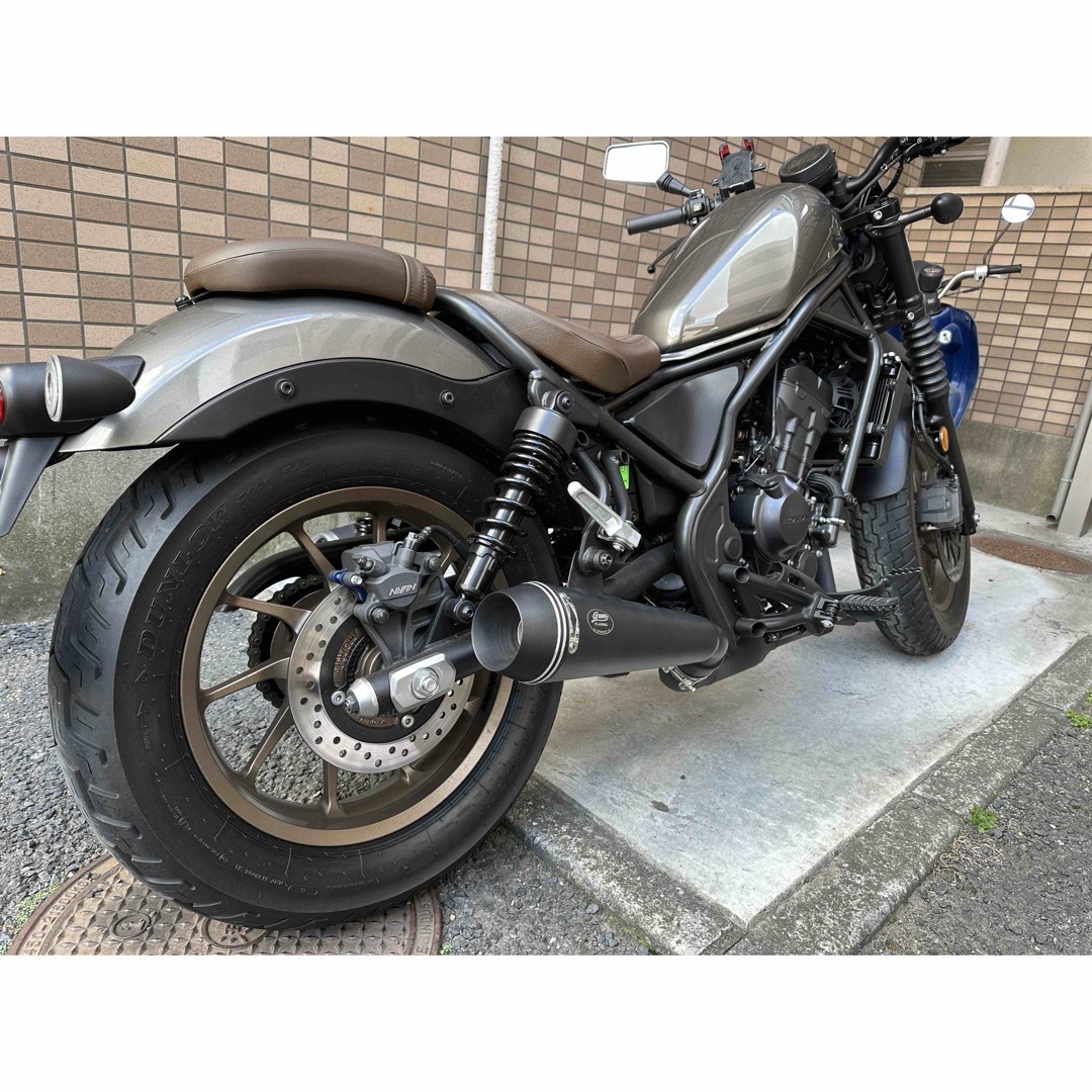 新型レブル250 2023年 マフラーgemspeed LKCUSTOM 新型レブル250 2023年 マフラーgemspeed LKCUSTOM