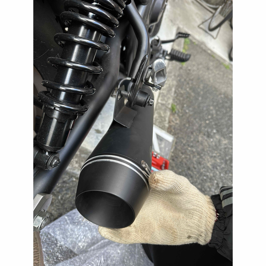 新型レブル250 2023年 マフラーgemspeed LKCUSTOM 新型レブル250 2023年 マフラーgemspeed LKCUSTOM