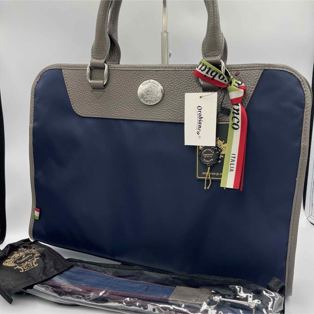 Orobianco - 【新品】オロビアンコ ビジネスバッグ ブリーフ Orobianco - 【新品】オロビアンコ ビジネスバッグ ブリーフ