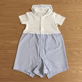 コムサイズム(COMME CA ISM)の【美品】コムサのロンパース サイズ70(ロンパース)