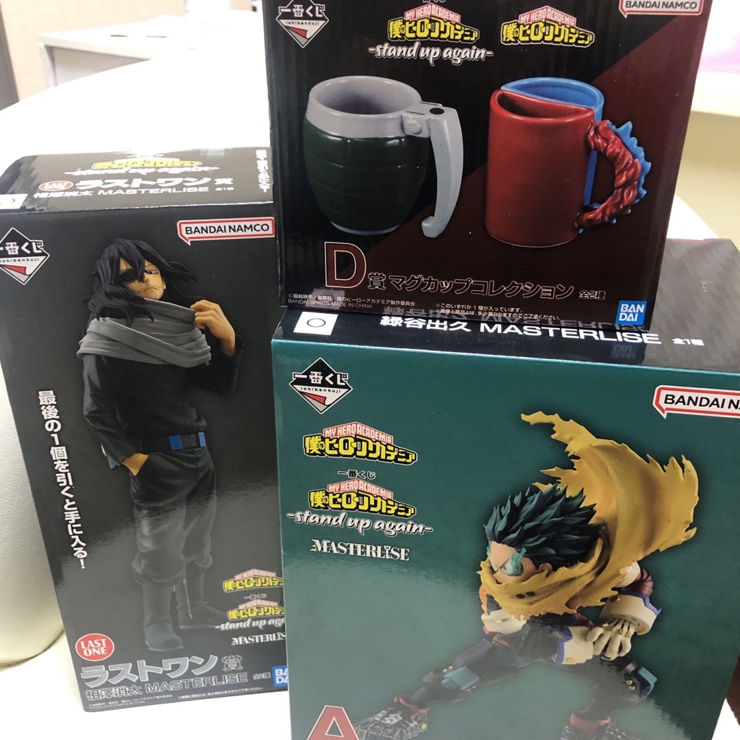 ヒロアカ 一番くじ A賞 D賞 ラストワン フィギュア マグカップ ヒロアカ 一番くじ A賞 D賞 ラストワン フィギュア マグカップ