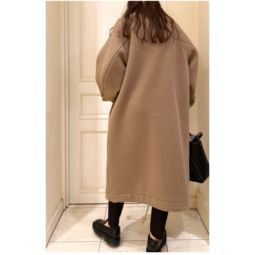 HYKE - 【HYKE(ハイク)】 DOUBLE FACE DUFFEL COATダッフルの HYKE - 【HYKE(ハイク)】 DOUBLE FACE DUFFEL COATダッフルの