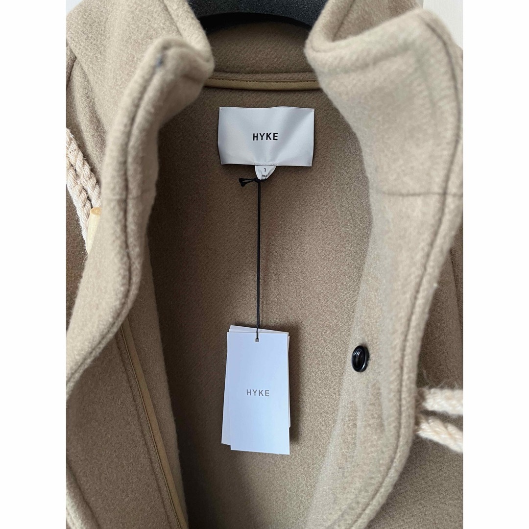 HYKE - 【HYKE(ハイク)】 DOUBLE FACE DUFFEL COATダッフルの HYKE - 【HYKE(ハイク)】 DOUBLE FACE DUFFEL COATダッフルの