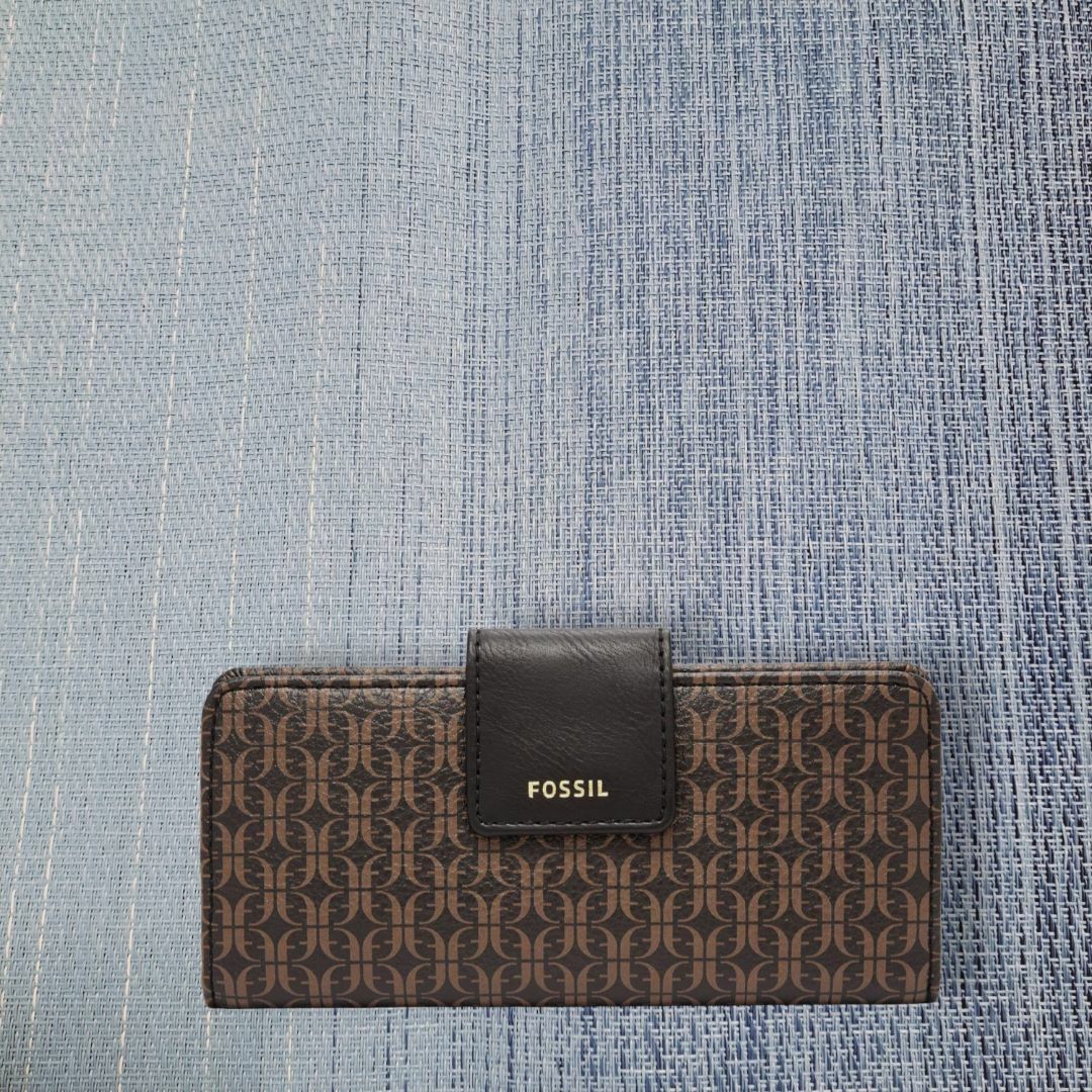 Fossil フォッシル カードケースレディース マディソン クラッチ ブラック