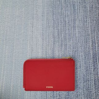 フォッシル(FOSSIL)のFossil フォッシル Jori レザー ジップ カードケース コインケース(名刺入れ/定期入れ)