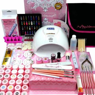 NailRecipe ジェルネイル スターターキット 全324点 カラー30色＆(ネイルケア)