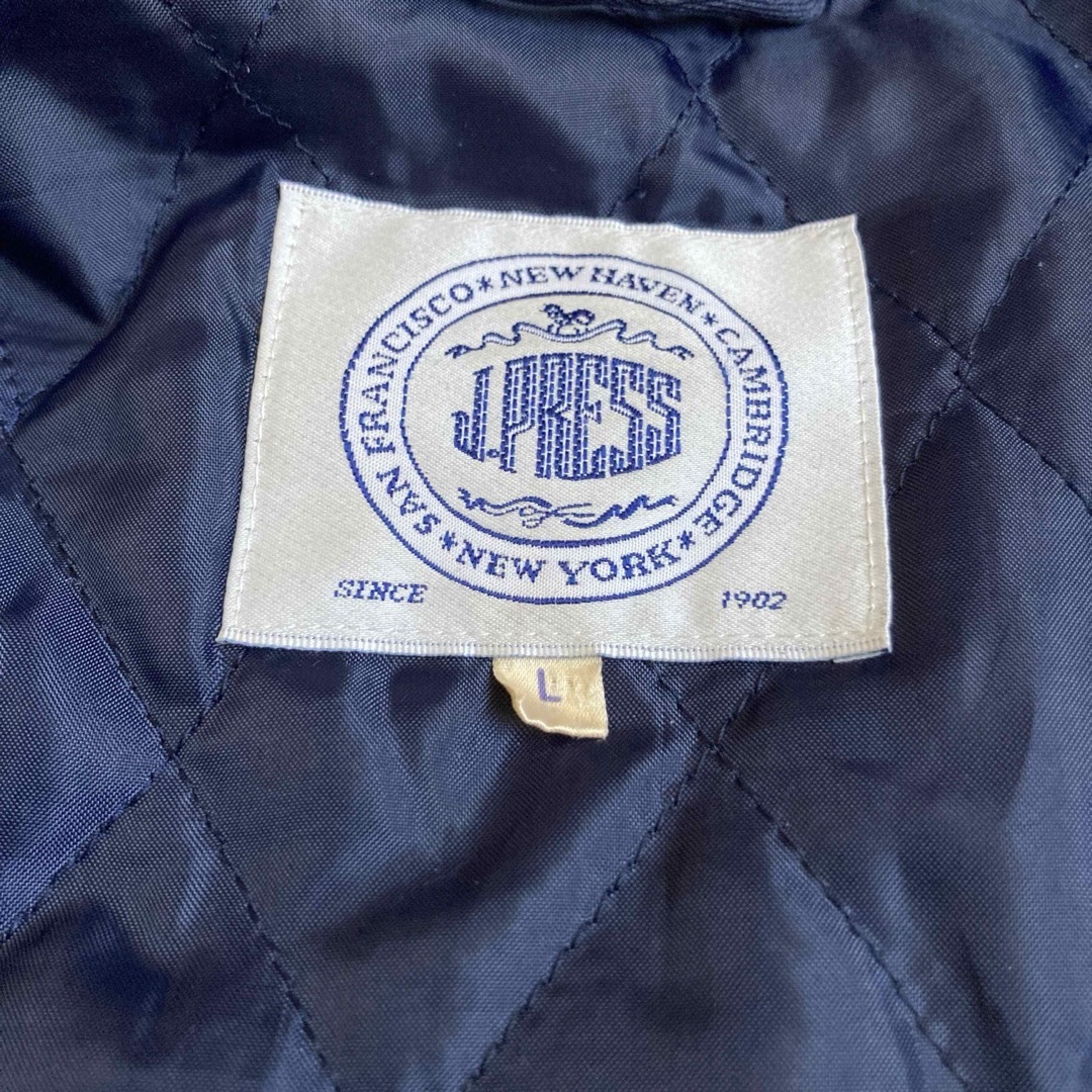 J.PRESS ウール ブルゾン ジャケット チェック 中綿ジャケット J.PRESS ウール ブルゾン ジャケット チェック 中綿ジャケット
