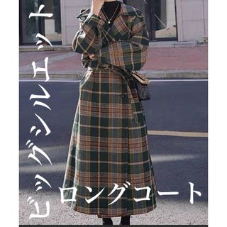 ZARA(ロングコート ・ グリーン・カーキ/緑色系)のフリマ ZARA(ロングコート ・ グリーン・カーキ/緑色系)のフリマ