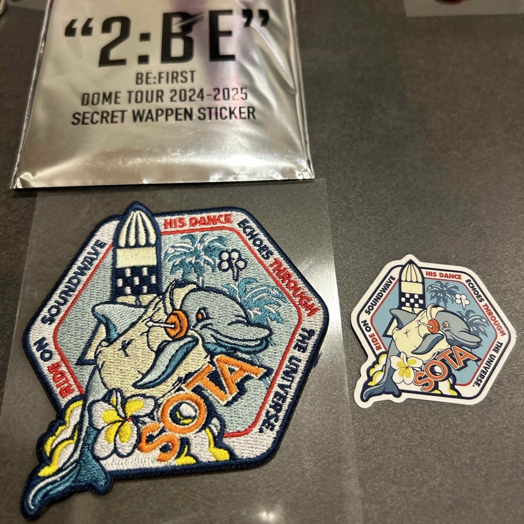 BE:FIRST - BE:FIRST SOTA ワッペン&ステッカー2点セットの通販 BE:FIRST - BE:FIRST SOTA ワッペン&ステッカー2点セットの通販