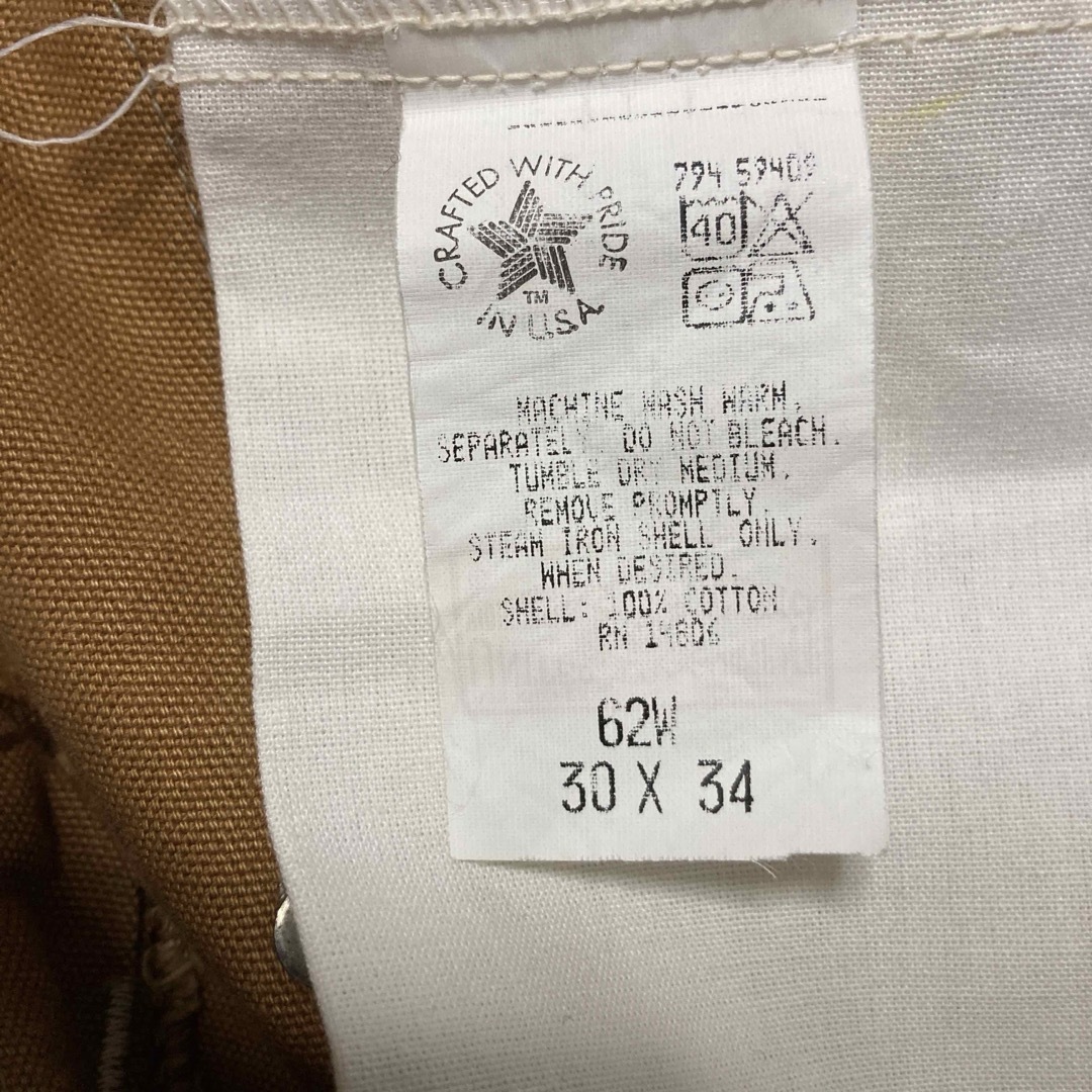 carhartt - 美品 Carhartt ダブルニー USA製 星タグ 80s 90s carhartt - 美品 Carhartt ダブルニー USA製 星タグ 80s 90s