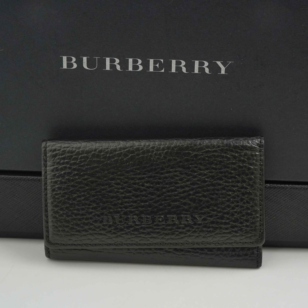 未使用に近い】BURBERRY キーケース 5連 ノバチェック バイカラー 未使用に近い】BURBERRY キーケース 5連 ノバチェック バイカラー