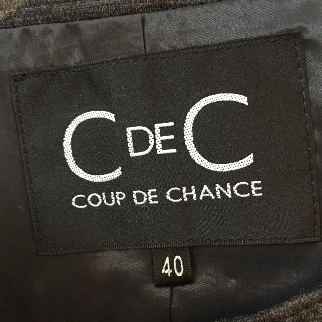 COUP DE CHANCE - クードシャンス サイズ40の通販 by ~｜クードシャンスならラクマ