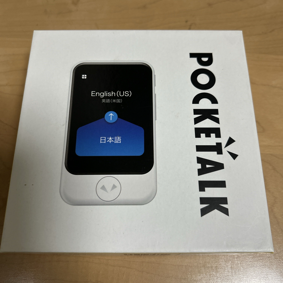 SOURCENEXT POCKETALK S グローバル通信付き ホワイト SOURCENEXT POCKETALK S グローバル通信付き ホワイト