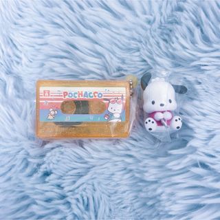 サンリオ(サンリオ)のつまんでつなげてますこっと ポチャッコ カセットテープチャーム サンリオ(キャラクターグッズ)