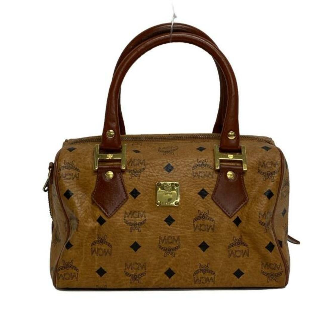MCM エムシーエム ヴィセトス ミニボストンバッグ 2WAYバッグ