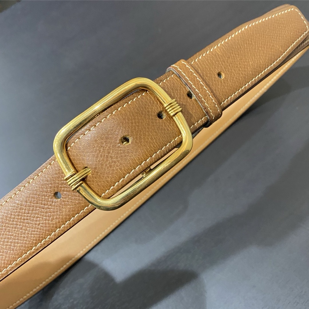 良品 希少バックル エルメス ヴィンテージ ベルト GLDバックル 良品 希少バックル エルメス ヴィンテージ ベルト GLDバックル