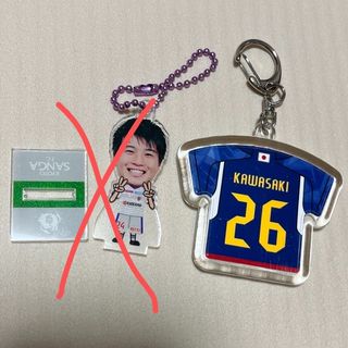 京都サンガ　川﨑颯太選手　アクスタ　キーホルダー(スポーツ選手)