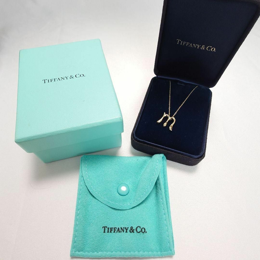 Tiffany & Co. - 【極美品】ティファニー K18 イニシャル レター Tiffany & Co. - 【極美品】ティファニー K18 イニシャル レター