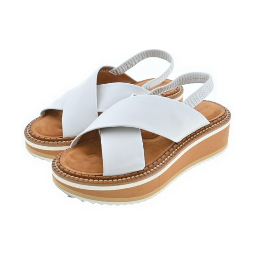 CLERGERIE クレジュリー サンダル EU35(21.5cm位) 白 【古着 CLERGERIE クレジュリー サンダル EU35(21.5cm位) 白 【古着