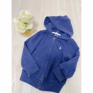 ラルフローレン(Ralph Lauren)の【Ralph Lauren】ネイビー　パーカー　100(ジャケット/上着)