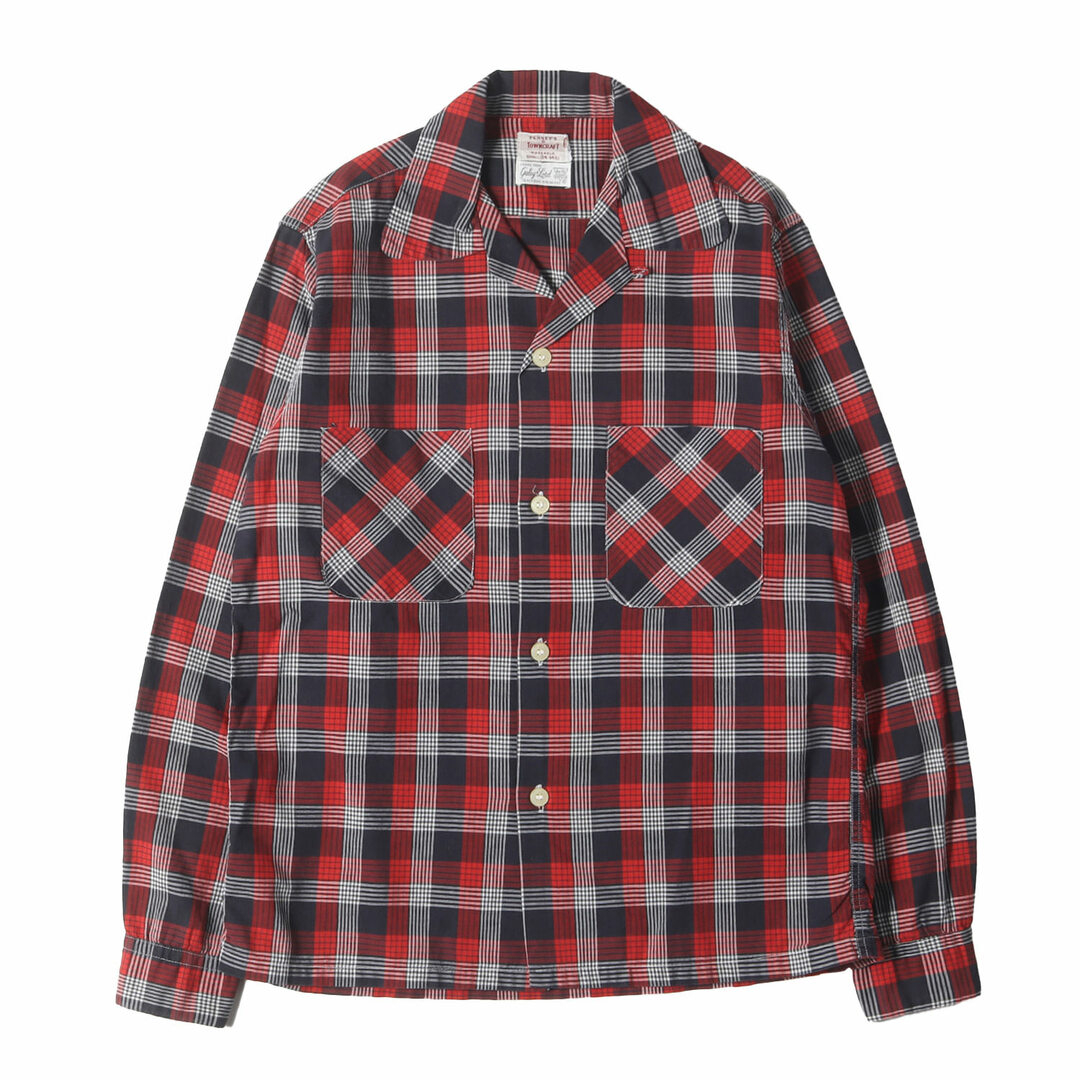 U.S.VINTAGE シャツ サイズ:S / 50s PENNEYS TOWNCRAFT オープン U.S.VINTAGE シャツ サイズ:S / 50s PENNEYS TOWNCRAFT オープン