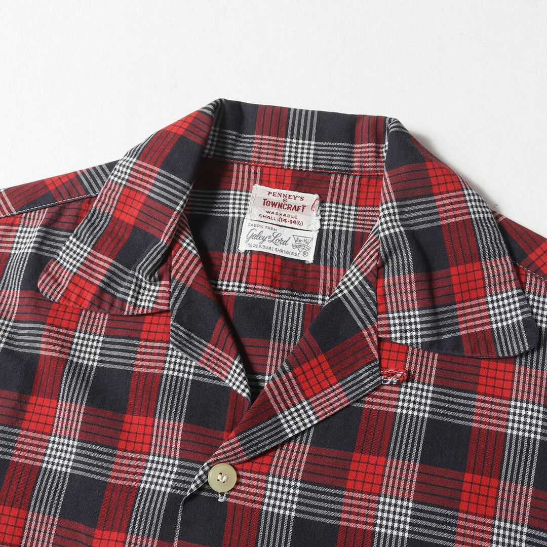 U.S.VINTAGE シャツ サイズ:S / 50s PENNEYS TOWNCRAFT オープン U.S.VINTAGE シャツ サイズ:S / 50s PENNEYS TOWNCRAFT オープン