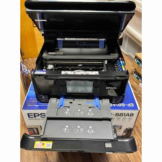 エプソン(EPSON)の【ジャンク品】エプソン カラリオ EP-881AB (PC周辺機器)