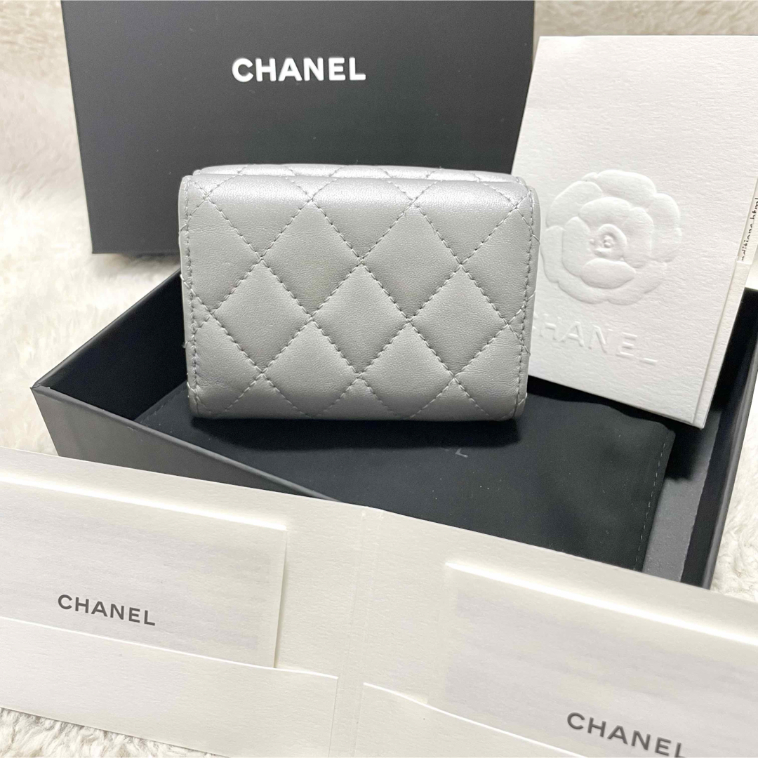 CHANEL - 箱付近年モデル シャネル ラムスキン マトラッセ CHANEL - 箱付近年モデル シャネル ラムスキン マトラッセ