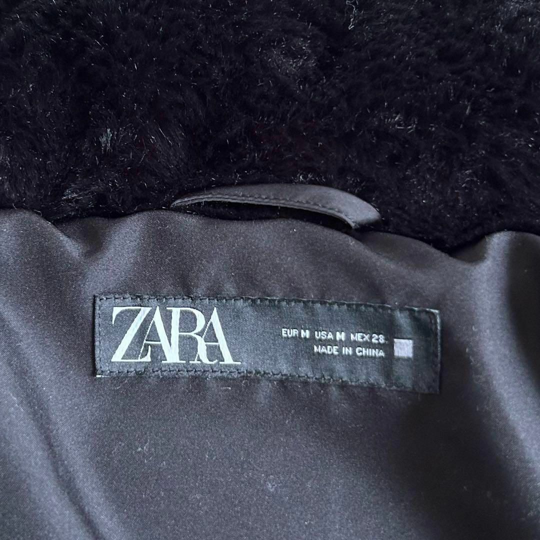 新品未使用✨ZARA セミロング丈フード付きダウンジャケット 新品未使用✨ZARA セミロング丈フード付きダウンジャケット
