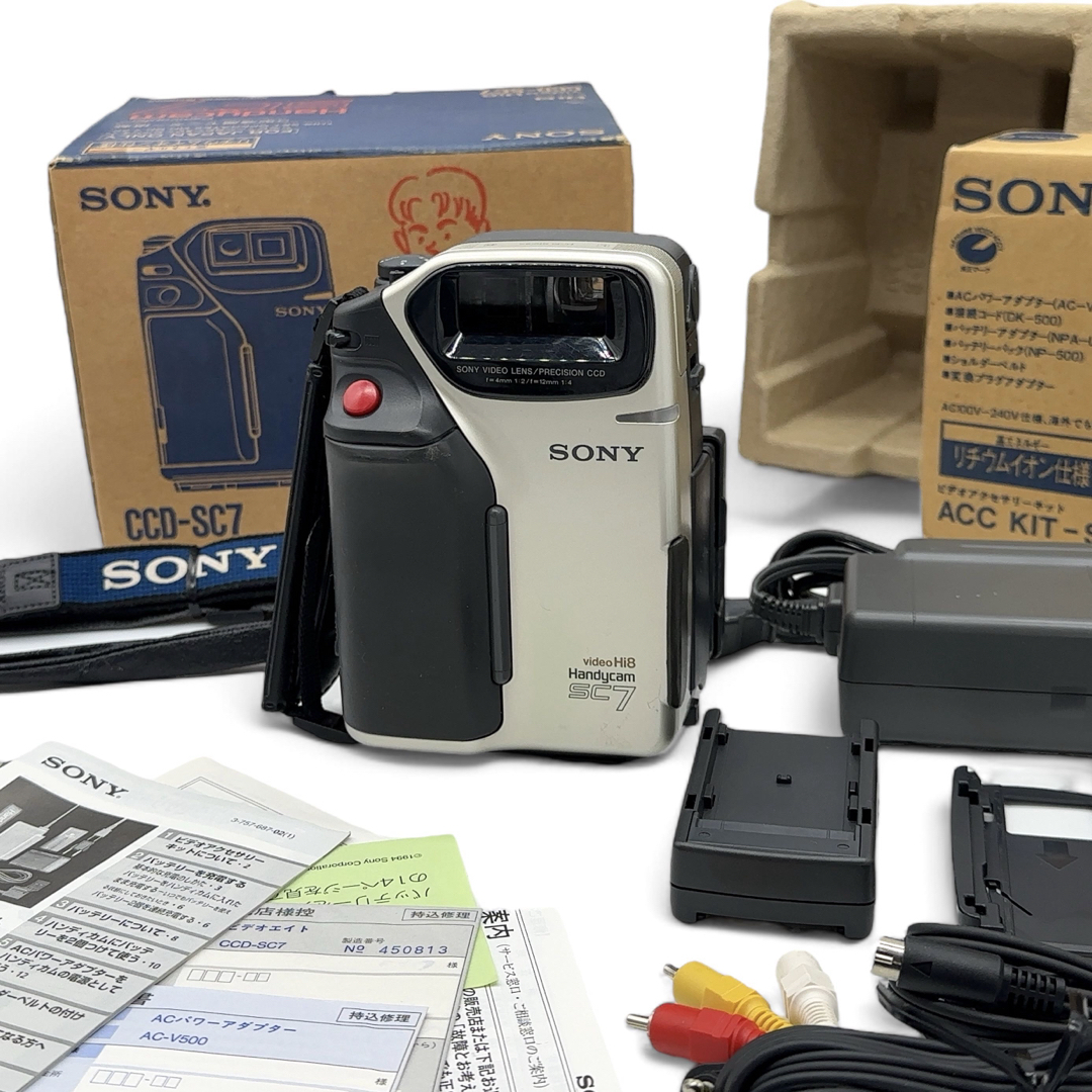 SONY - ☆激レア/完動品 SONY Hi8ビデオカ メラ CCD-SC7 SONY - ☆激レア/完動品 SONY Hi8ビデオカ メラ CCD-SC7