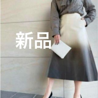 ebure - 新品タグ付✨ebure 定価14万 グラデーション スカート ebure - 新品タグ付✨ebure 定価14万 グラデーション スカート