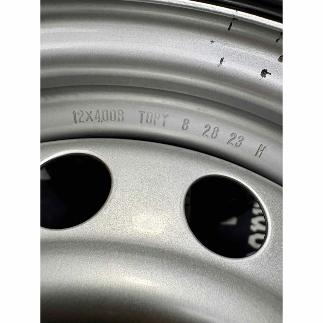 BRIDGESTONE - ⑪軽トラ・箱バン用の新品ゴツゴツタイヤと中古美 BRIDGESTONE - ⑪軽トラ・箱バン用の新品ゴツゴツタイヤと中古美