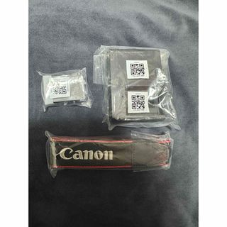 キヤノン(Canon)の新品純正品 CANON バッテリー LP-E17 LC-E17 ストラップ(バッテリー/充電器)