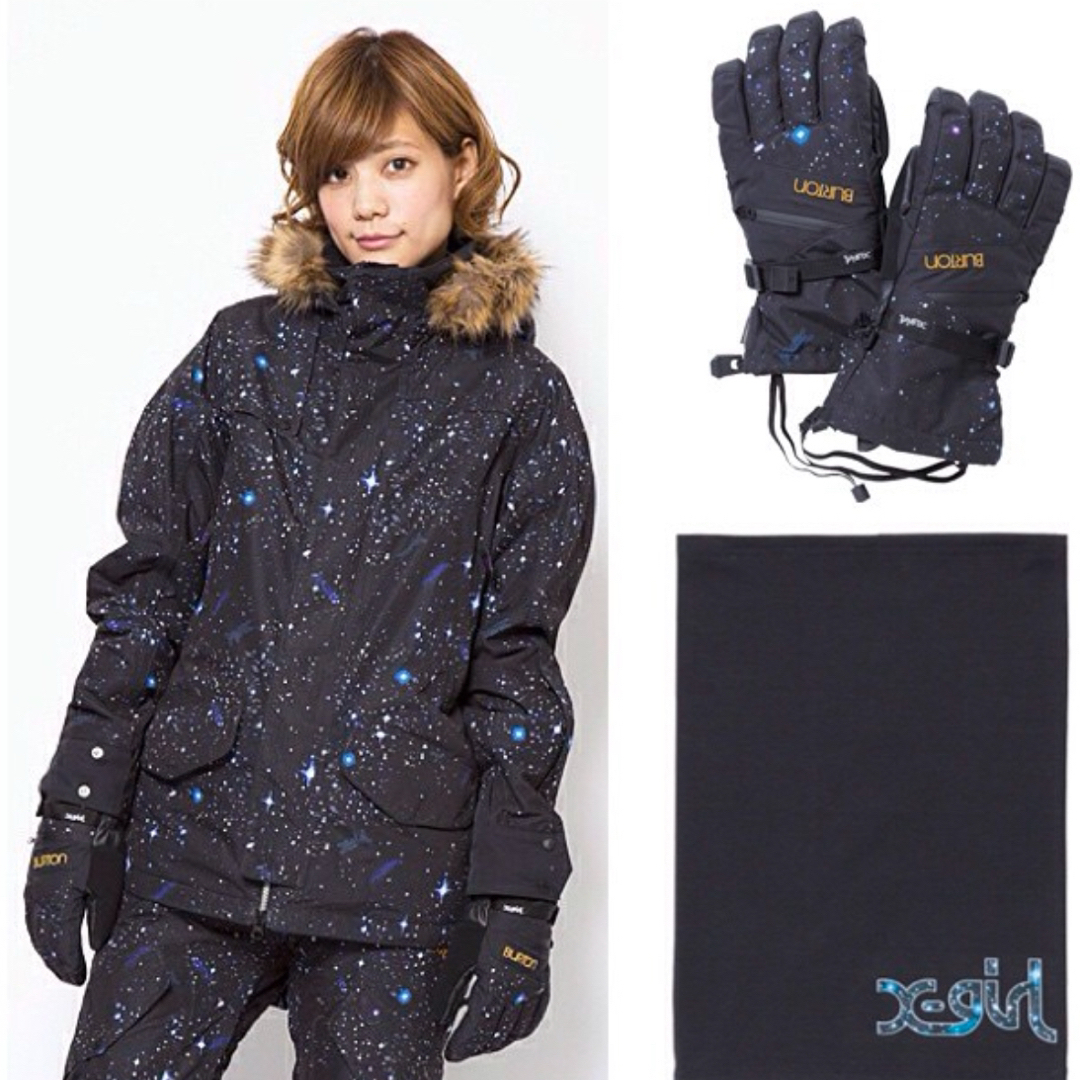 x-girl BURTON コラボ GORE-TEX グローブ 新品 x-girl BURTON コラボ GORE-TEX グローブ 新品
