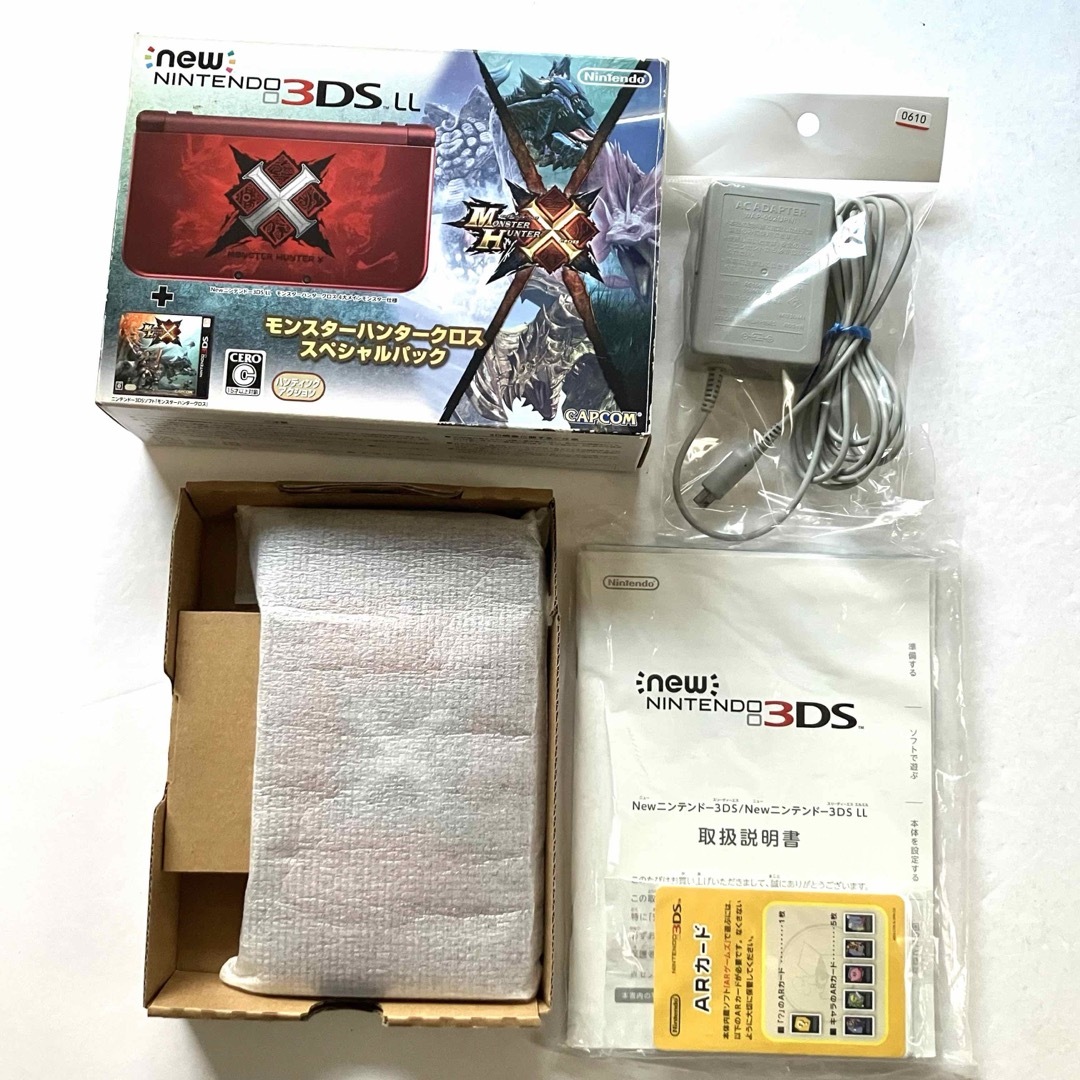 美品】Newニンテンドー3DSLL モンスターハンタークロス 美品】Newニンテンドー3DSLL モンスターハンタークロス