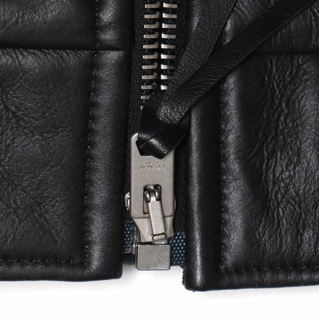 COACH - COACH/コーチ 国内正規品 ジップアップ ムートン COACH - COACH/コーチ 国内正規品 ジップアップ ムートン