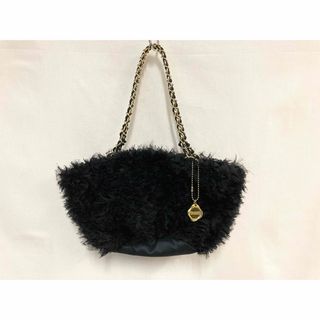 TAMBU タンブゥ シフォン素材 チェーンハンドル パーティーバッグ(ハンドバッグ)