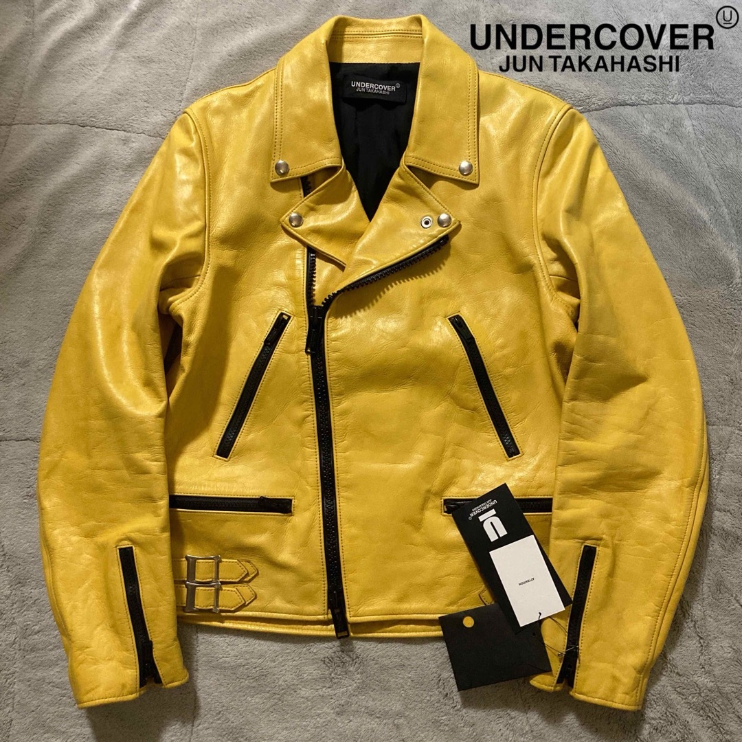 UNDERCOVER - 新品タグ付き UNDERCOVER レザー ダブルライダース UNDERCOVER - 新品タグ付き UNDERCOVER レザー ダブルライダース