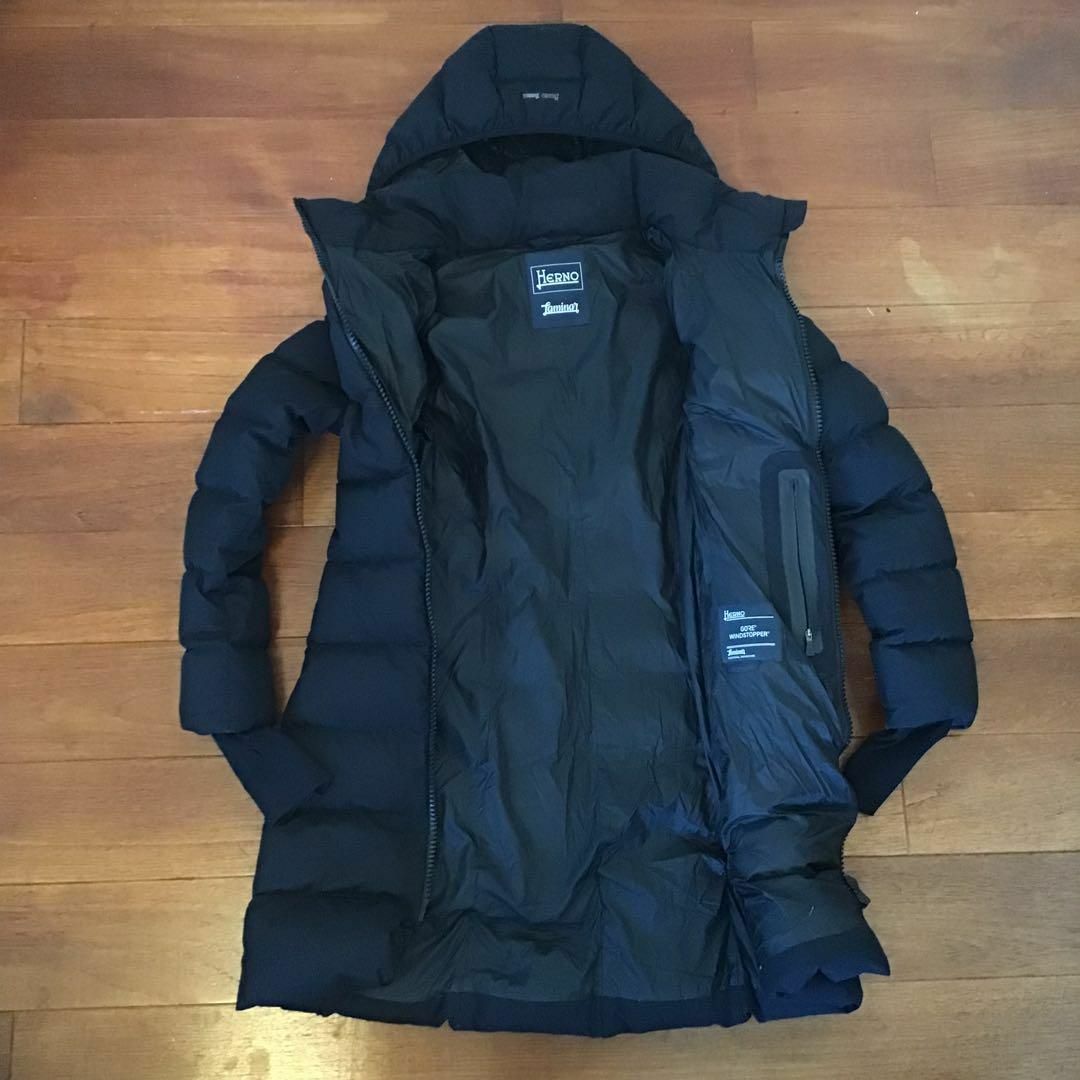 HERNO - HERNO ヘルノ ゴア WINDSTOPPER ダウンコート 40の通販 HERNO - HERNO ヘルノ ゴア WINDSTOPPER ダウンコート 40の通販