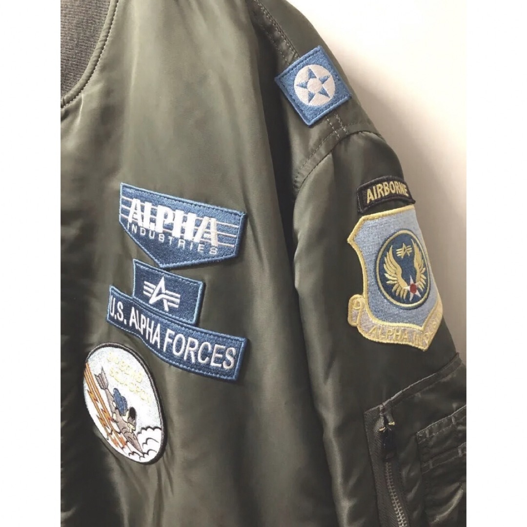 ALPHA INDUSTRIES - 極美品 ALPHA INDUSTRIES MA-1 5L 相棒 ALPHA INDUSTRIES - 極美品 ALPHA INDUSTRIES MA-1 5L 相棒