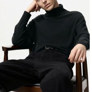 RAF SIMONS - RAF SIMONS / ネックジッパーケーブルニット RAF SIMONS - RAF SIMONS / ネックジッパーケーブルニット