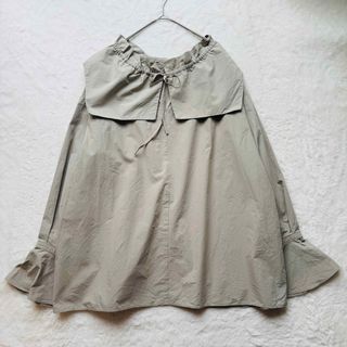 クラネ(CLANE)のCLANEクラネ ビッグカラー バブブラウス 2WAY BAB TOPS(シャツ/ブラウス(長袖/七分))