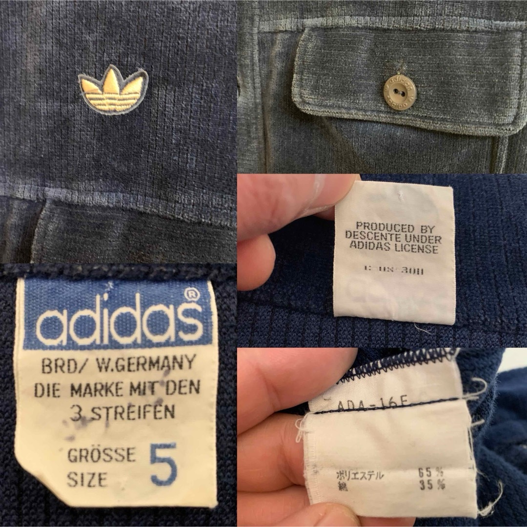 adidas - adidas VINTAGE 80s 西ドイツ製 コーデュロイ adidas - adidas VINTAGE 80s 西ドイツ製 コーデュロイ