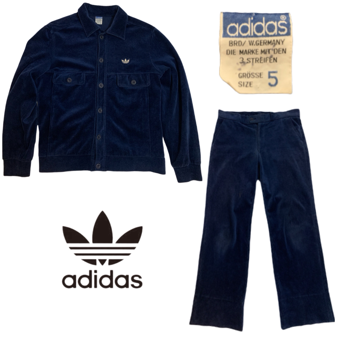 adidas - adidas VINTAGE 80s 西ドイツ製 コーデュロイ adidas - adidas VINTAGE 80s 西ドイツ製 コーデュロイ